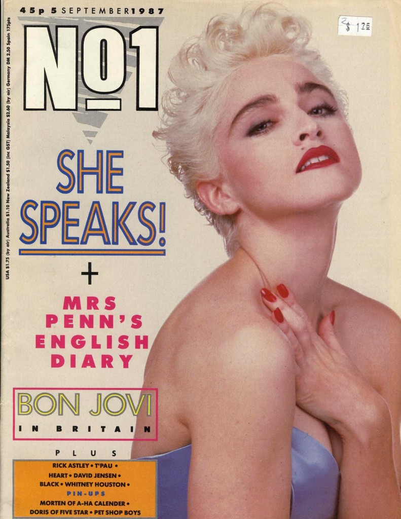 madonna n1 septiembre 1987