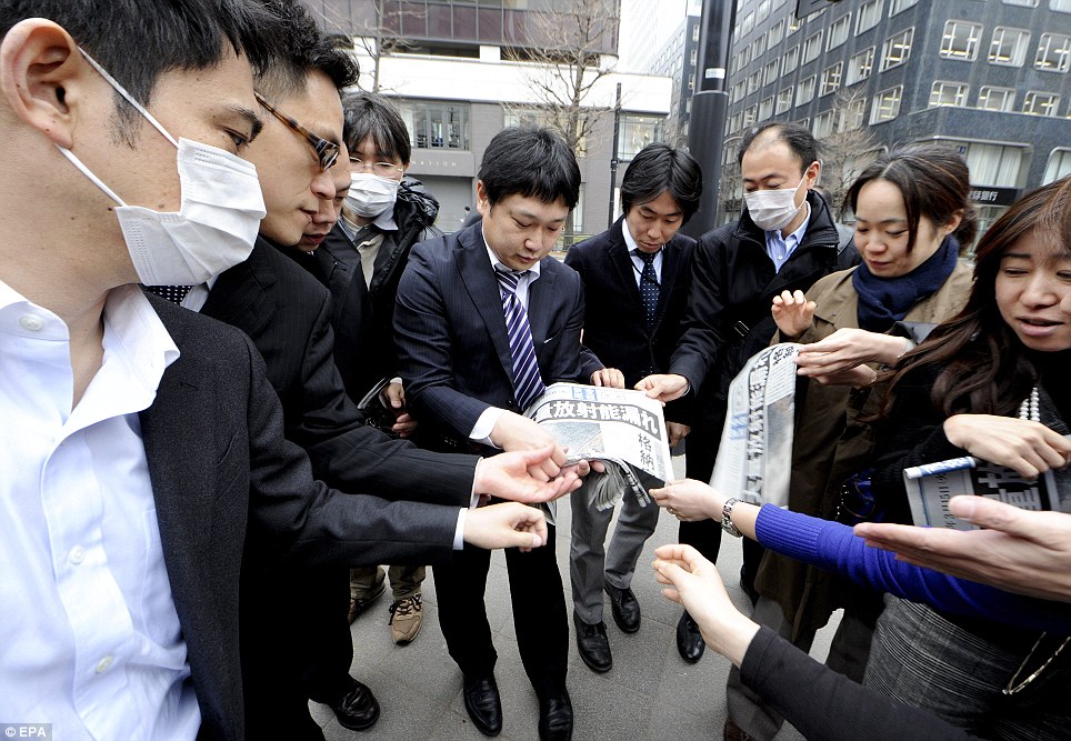 imagenes japon terremoto 2011 tsunami terror panico nuclear