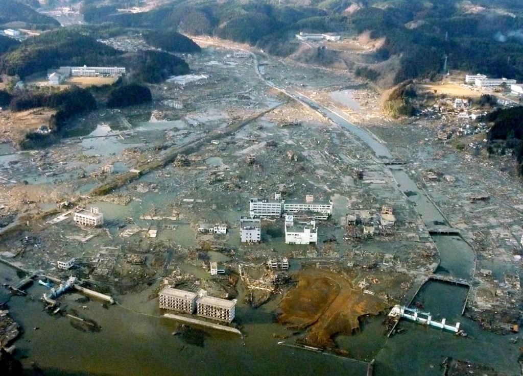 terremoto tsunami japon 2011 marzo 12 Minamisanriku inundada miyagi