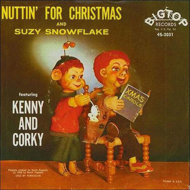 caratulas discos navidad humor Kenny Corky