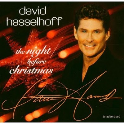 discos navidad portadas hasselhoff christmas