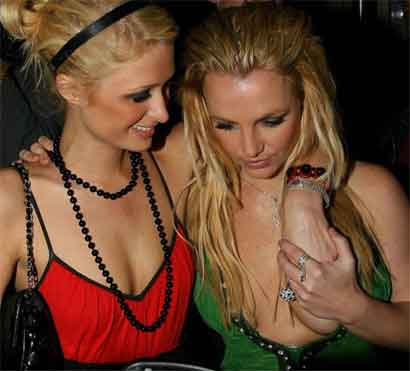 britney spears paris hilton