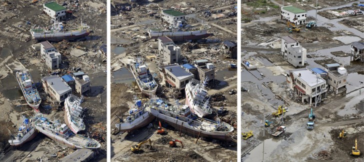 terremoto tsunami japon 2011 2012 antes despues 12
