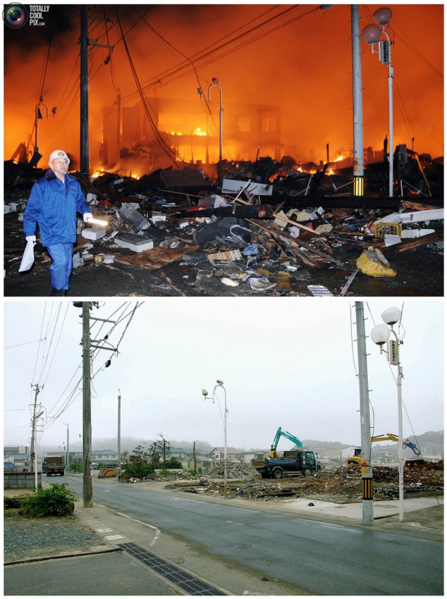 terremoto tsunami japon 2011 2012 antes despues 27