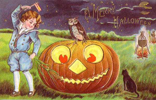 Ilustraciones retro Halloween 20