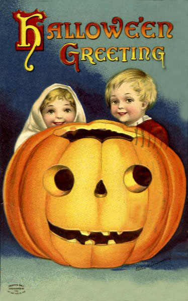 Ilustraciones retro Halloween 33