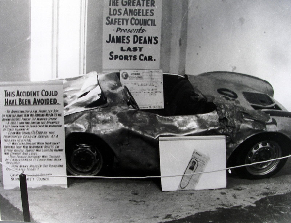 james dean porsche exhibicion