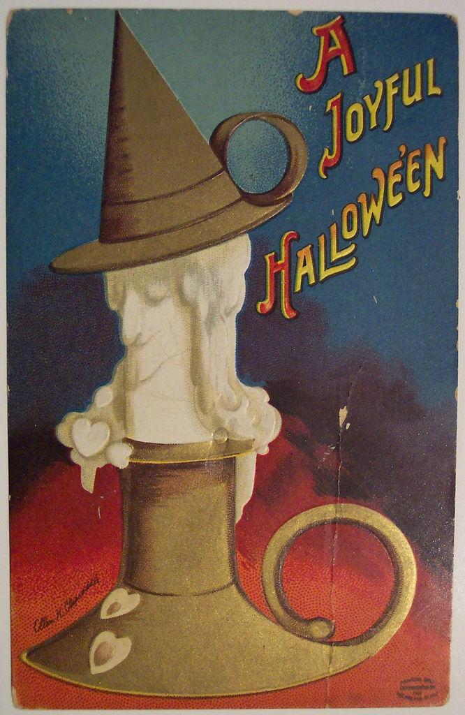 postales vintage Halloween 01