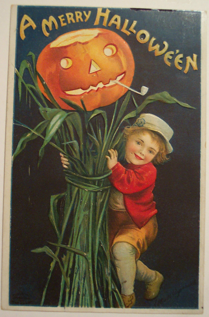 postales vintage Halloween 02