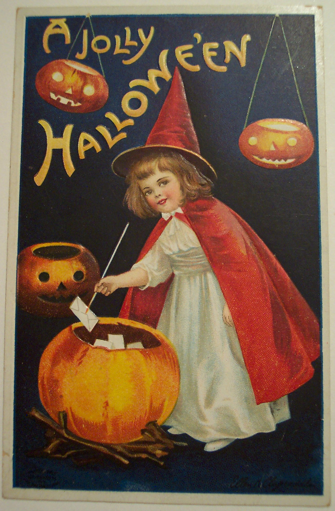 postales vintage Halloween 04