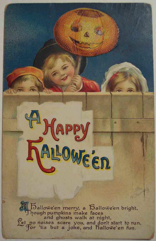 postales vintage Halloween 17