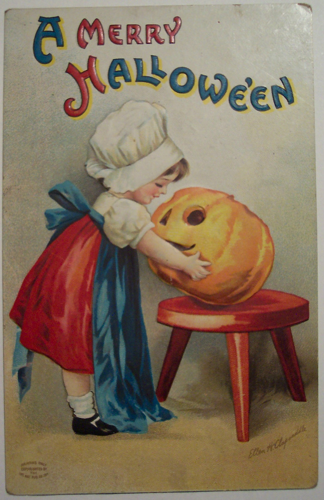 postales vintage Halloween 18