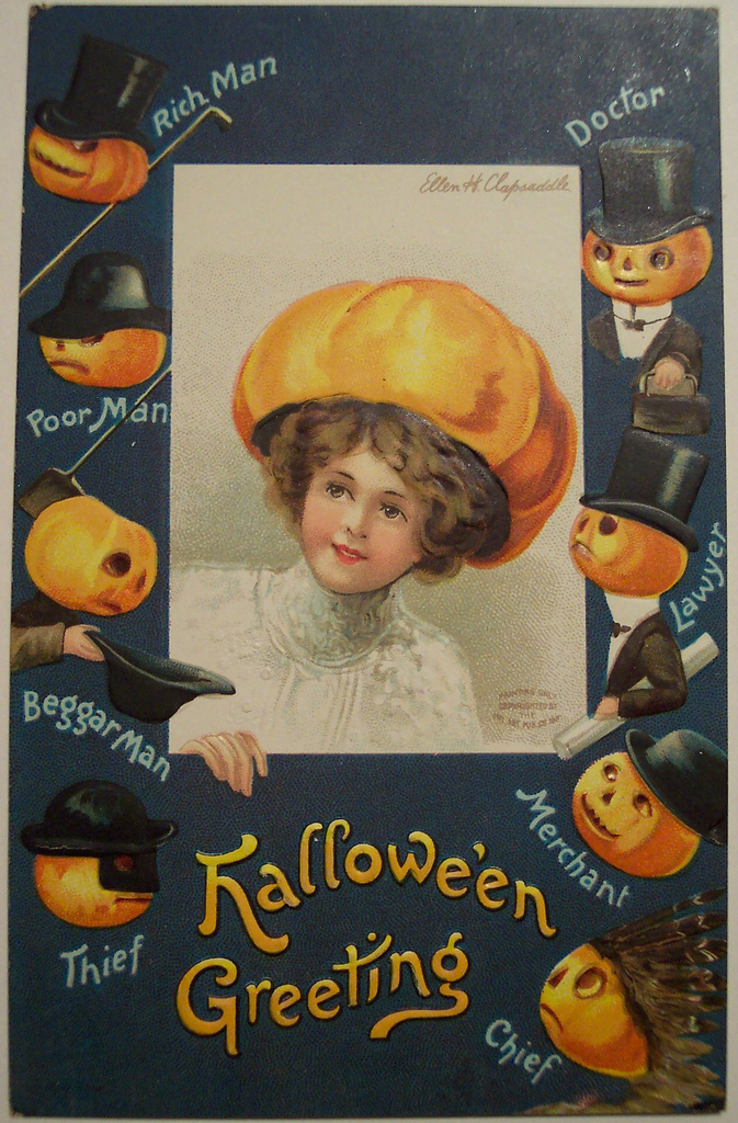 postales vintage Halloween 19