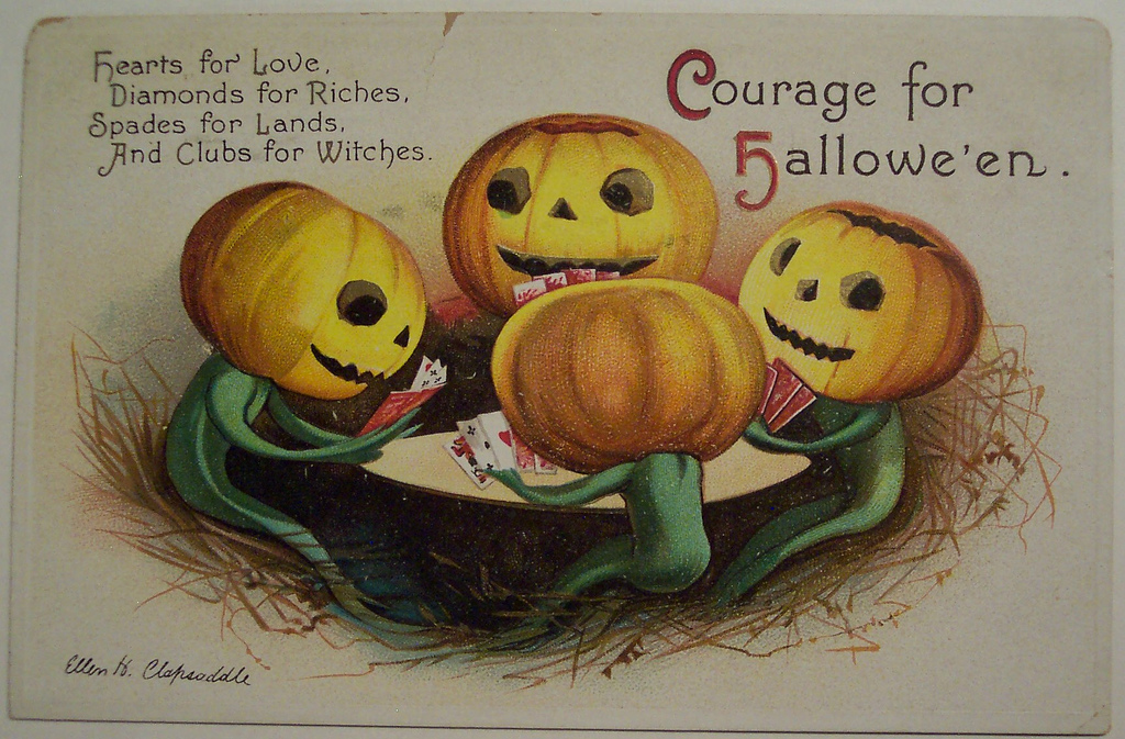 postales vintage Halloween 27