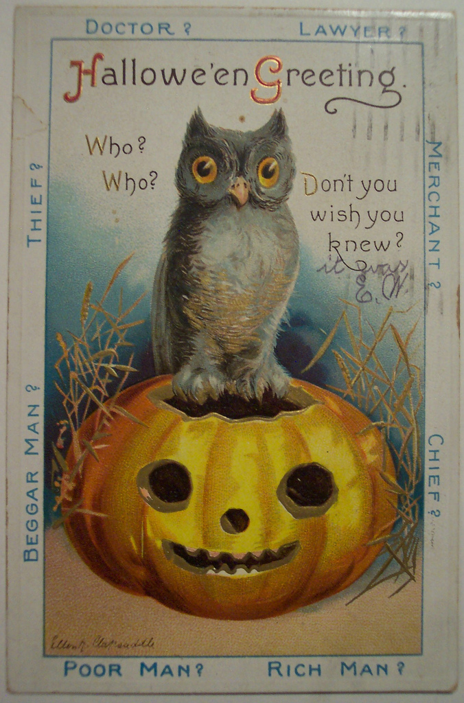 postales vintage Halloween 28