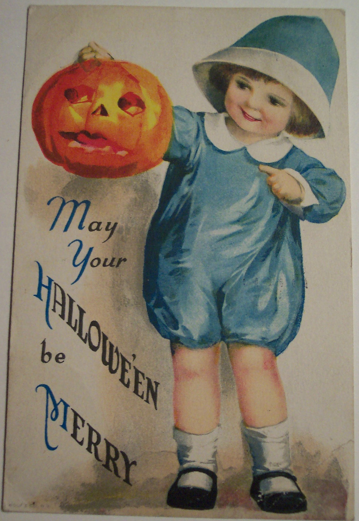 postales vintage Halloween 30