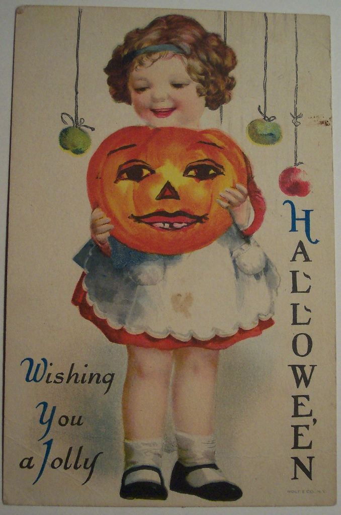 postales vintage Halloween 31