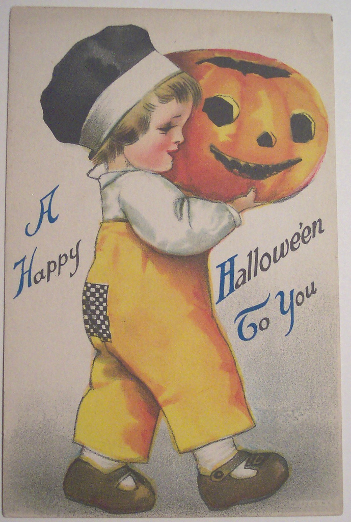 postales vintage Halloween 33