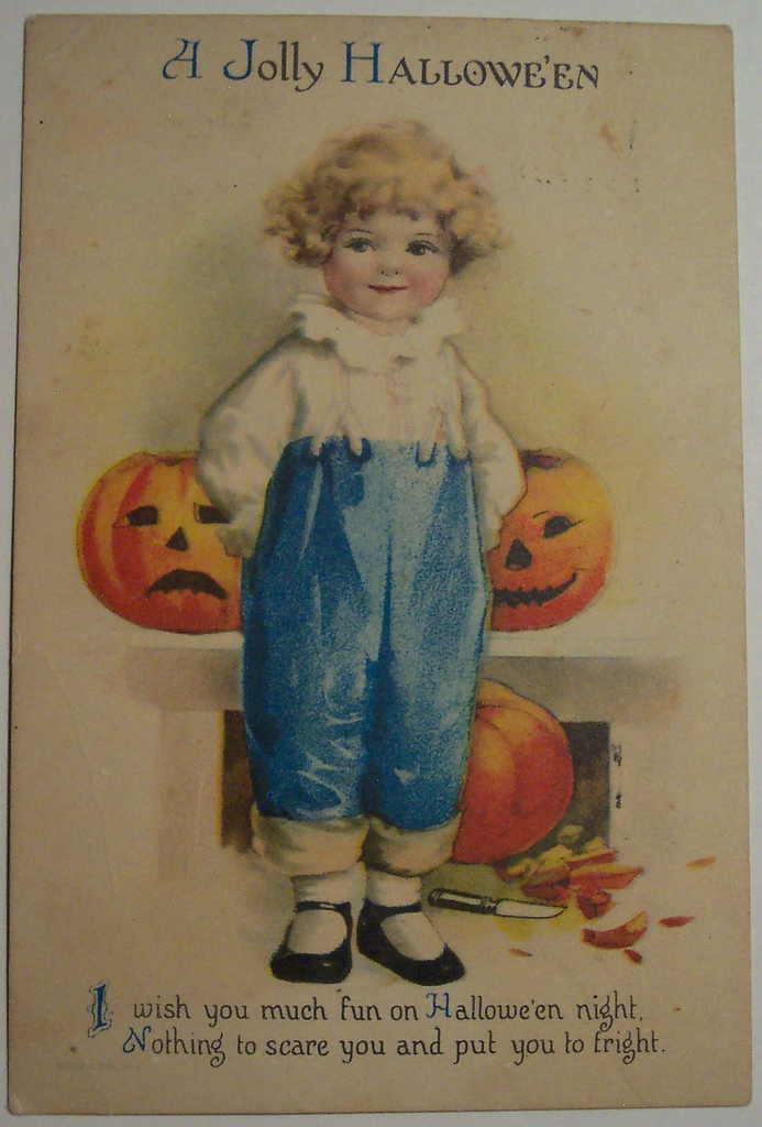 postales vintage Halloween 36