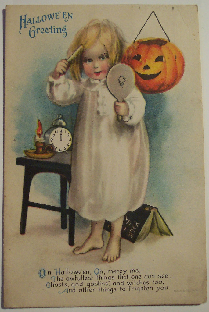 postales vintage Halloween 37