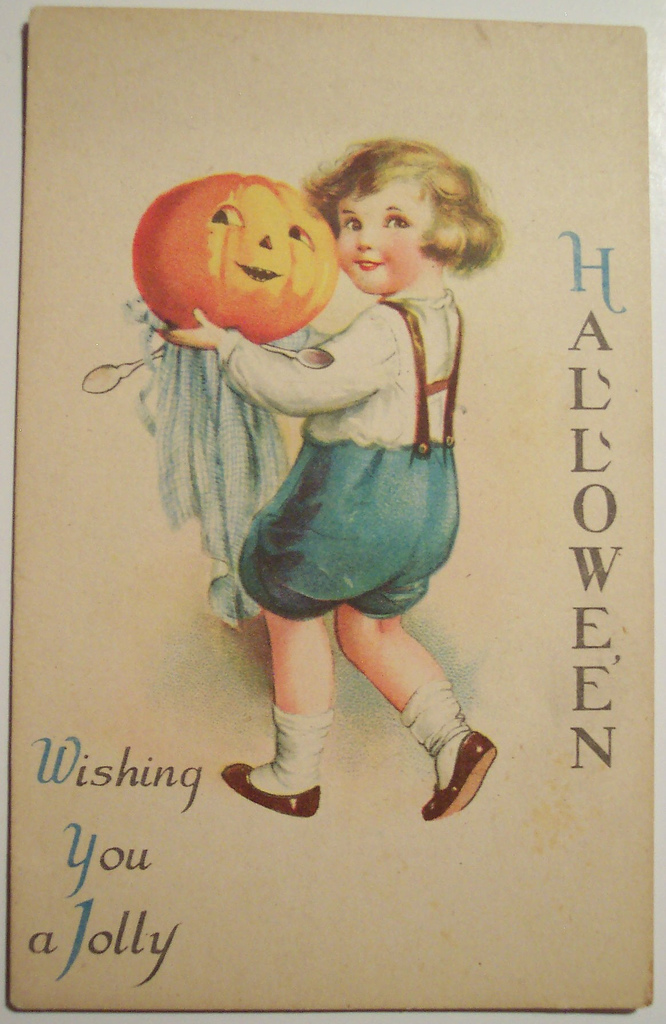 postales vintage Halloween 40