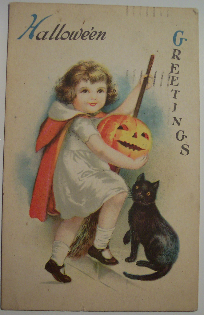 postales vintage Halloween 41