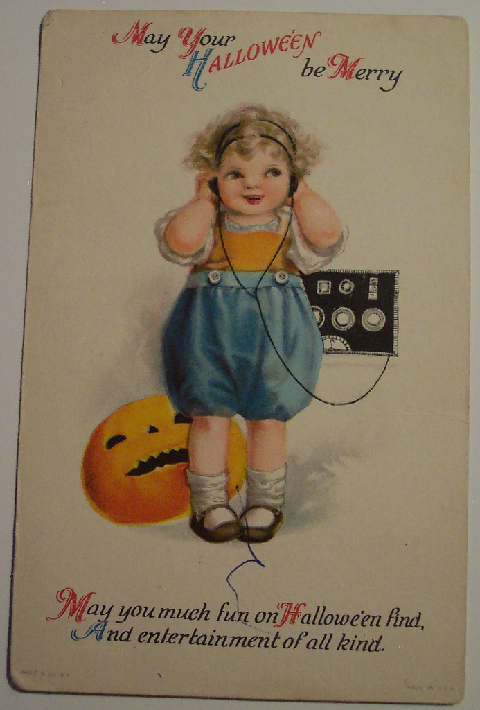 postales vintage Halloween 43