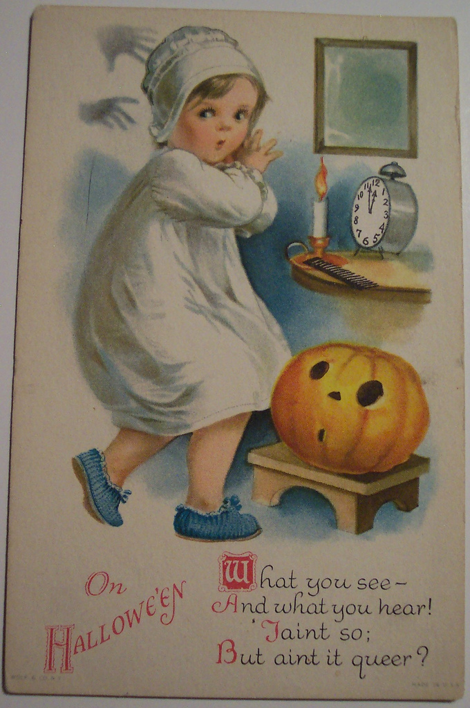 postales vintage Halloween 44