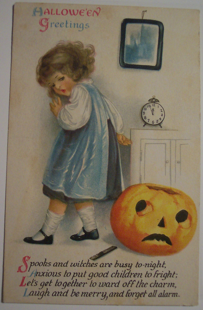 postales vintage Halloween 46