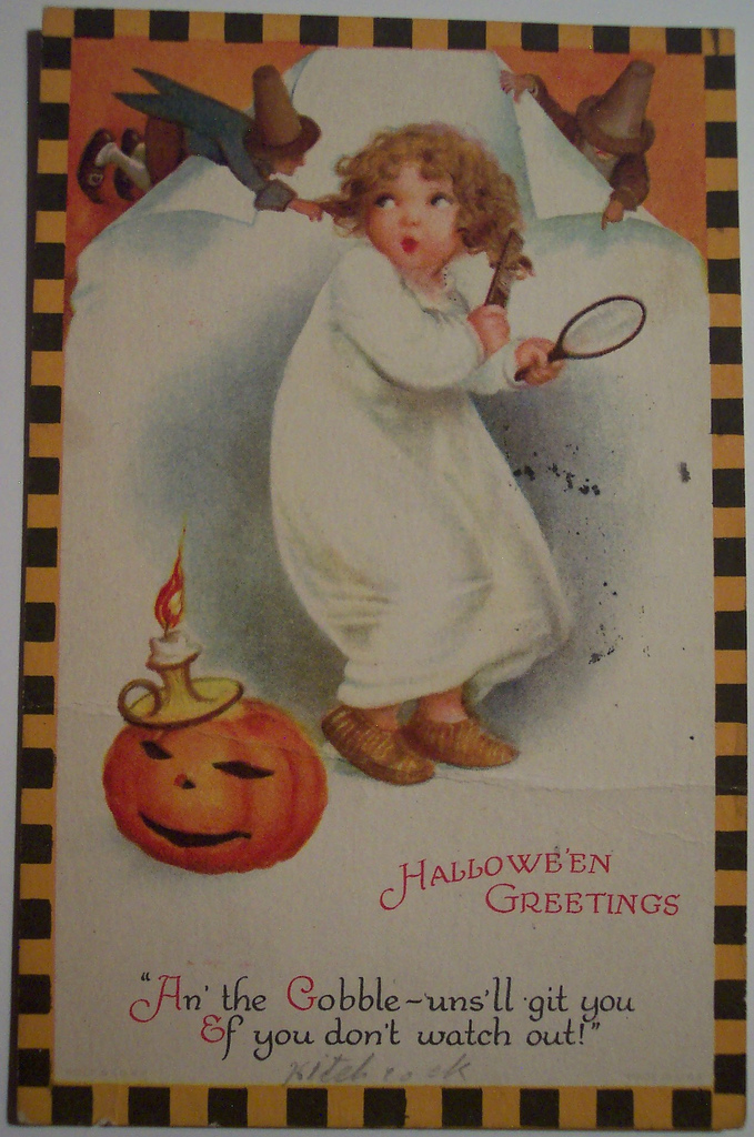 postales vintage Halloween 48