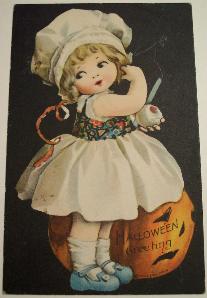 postales vintage Halloween 49