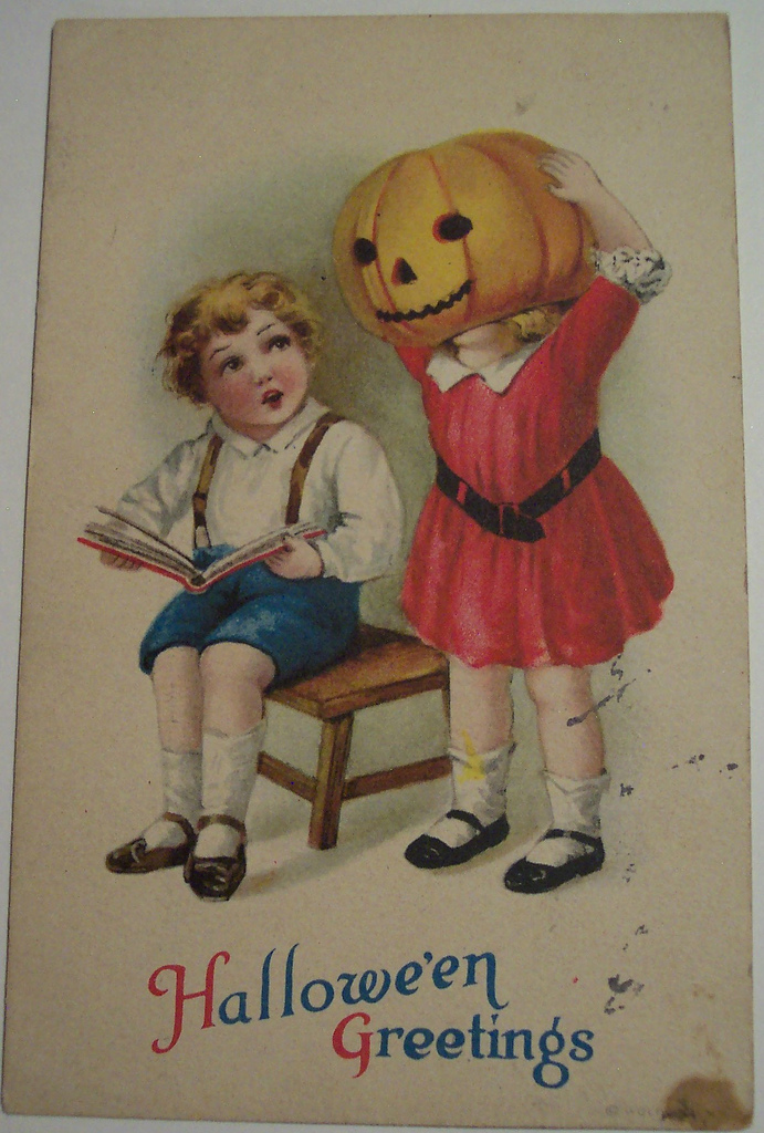 postales vintage Halloween 51