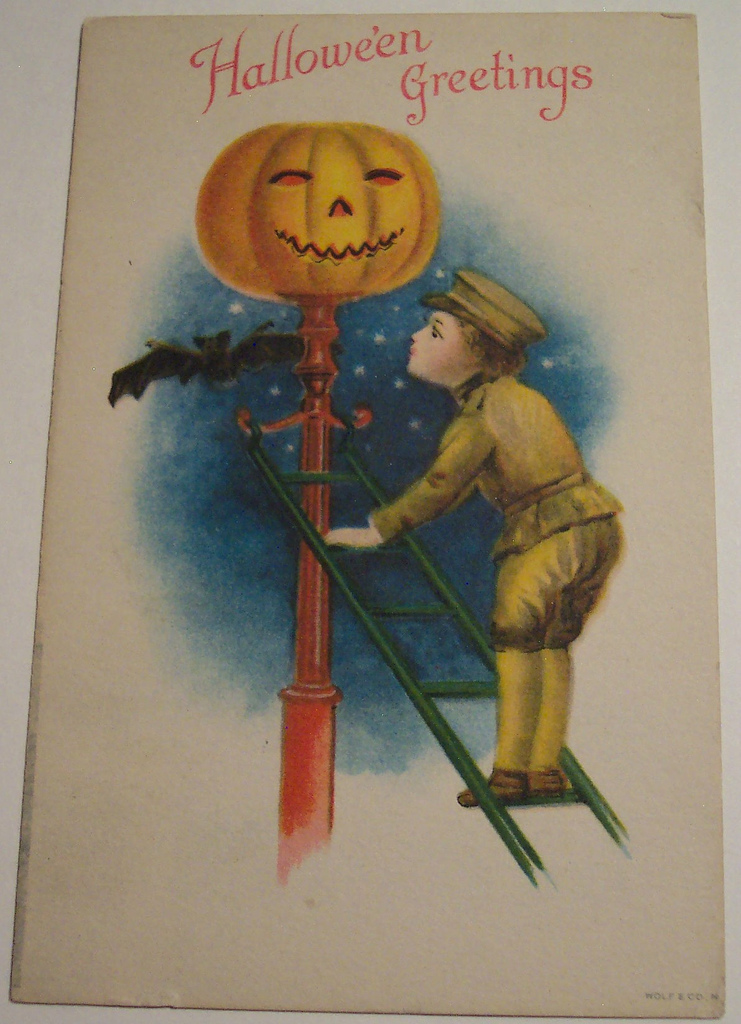 postales vintage Halloween 53