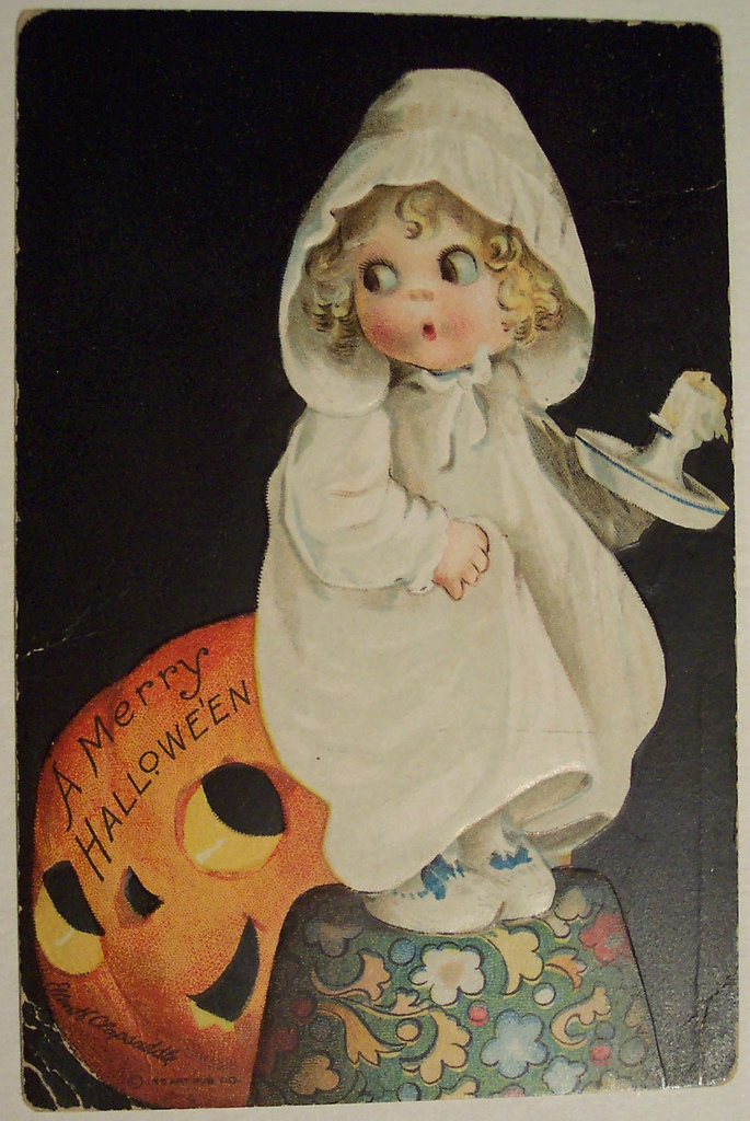 postales vintage Halloween 56