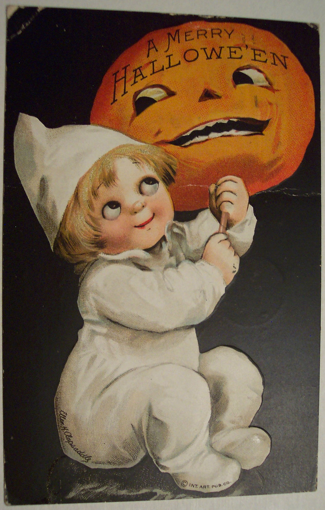 postales vintage Halloween 58