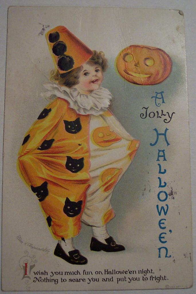 postales vintage Halloween 60