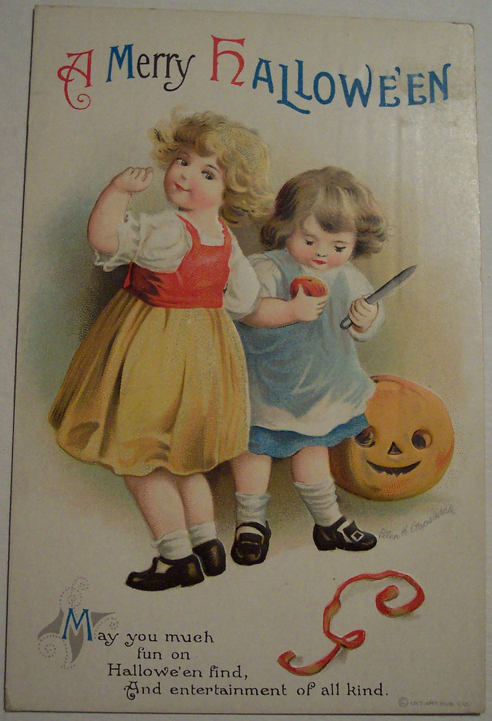 postales vintage Halloween 61