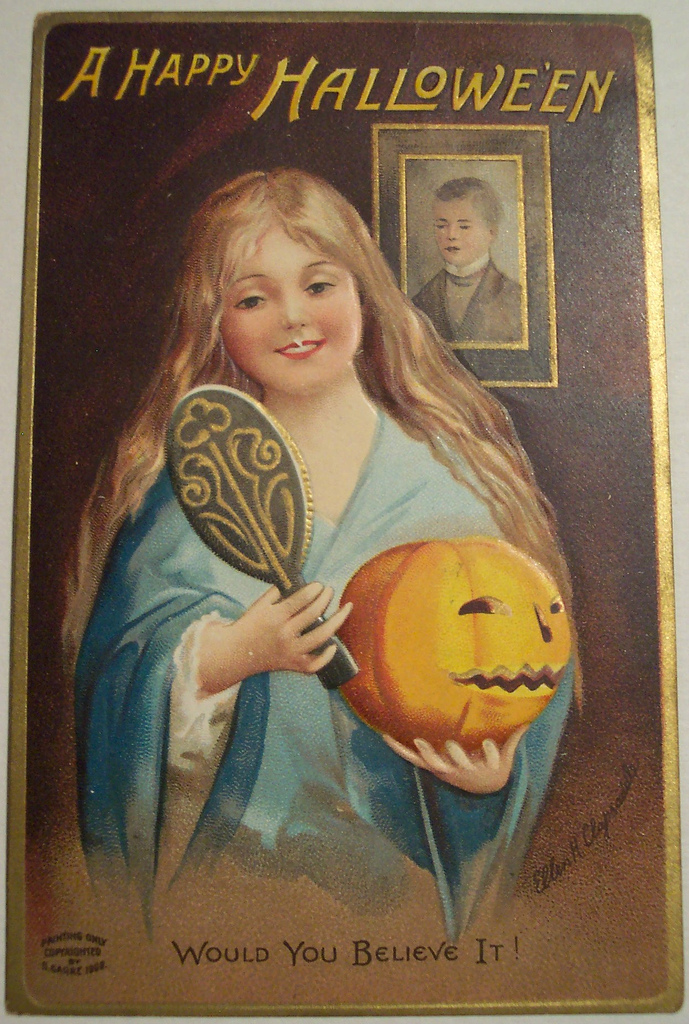 postales vintage Halloween 63