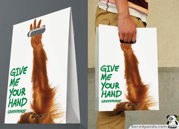 greenpeace give me your hand