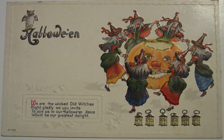Ilustracion Halloween antigua 144