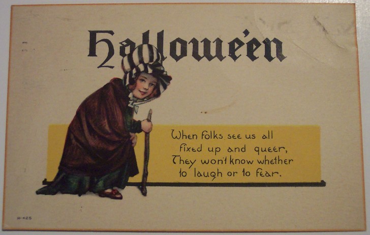 Ilustracion Halloween antigua 155
