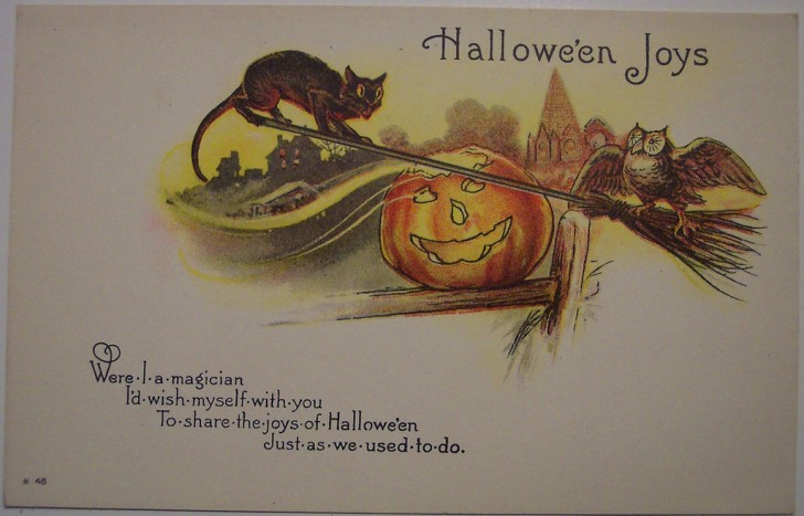 Ilustracion Halloween antigua 159