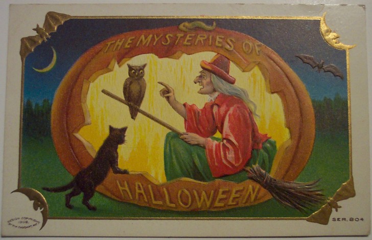 Ilustracion Halloween antigua 170