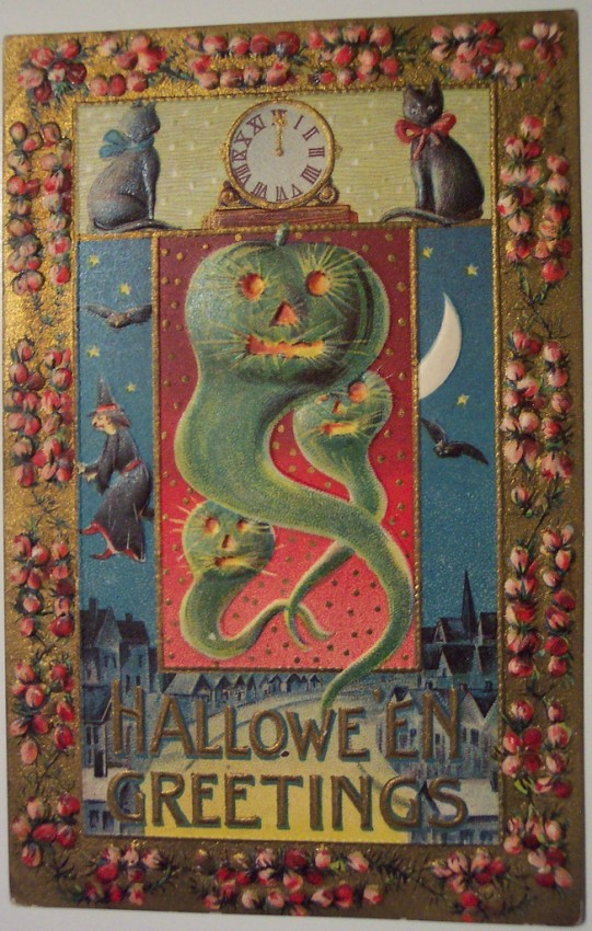 Ilustracion Halloween antigua 172