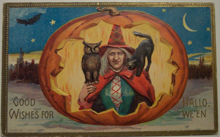 Ilustracion Halloween antigua 182