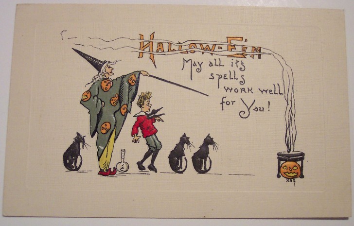 Ilustracion Halloween retro 145