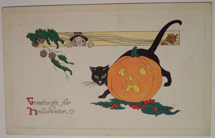 Ilustracion Halloween retro 161