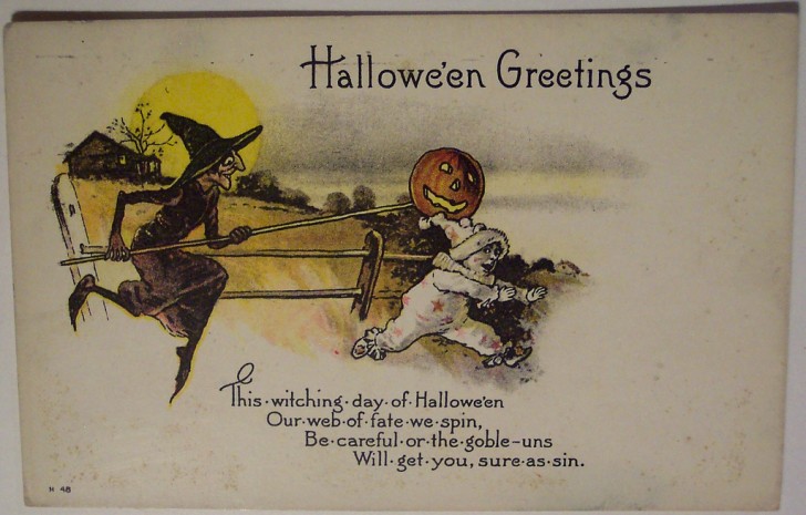 Ilustracion Halloween retro 176