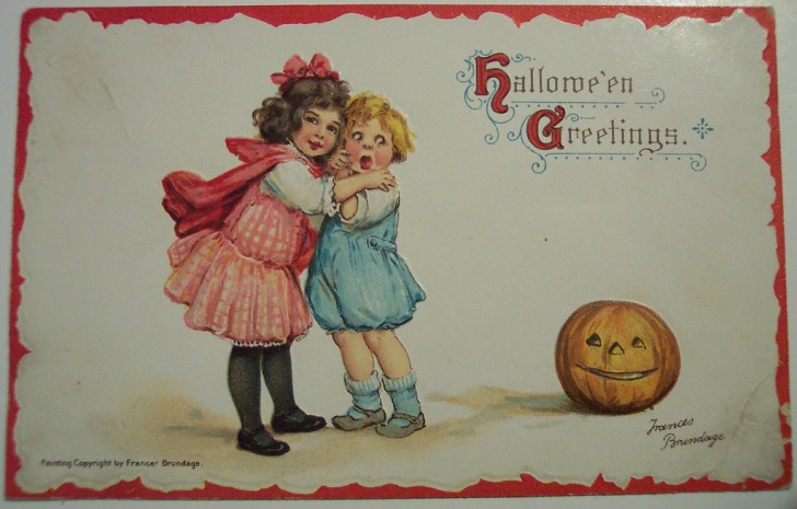 Ilustracion vintage Halloween 072