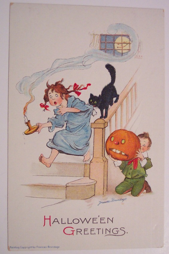 Ilustracion vintage Halloween 091